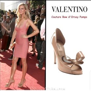 Valentino Patent Leather D'Orsay Pumps